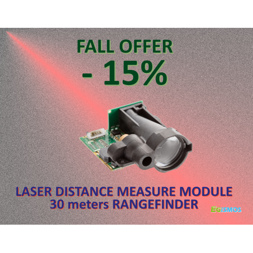 -15% on the 30 meters Laser Rangefinders !